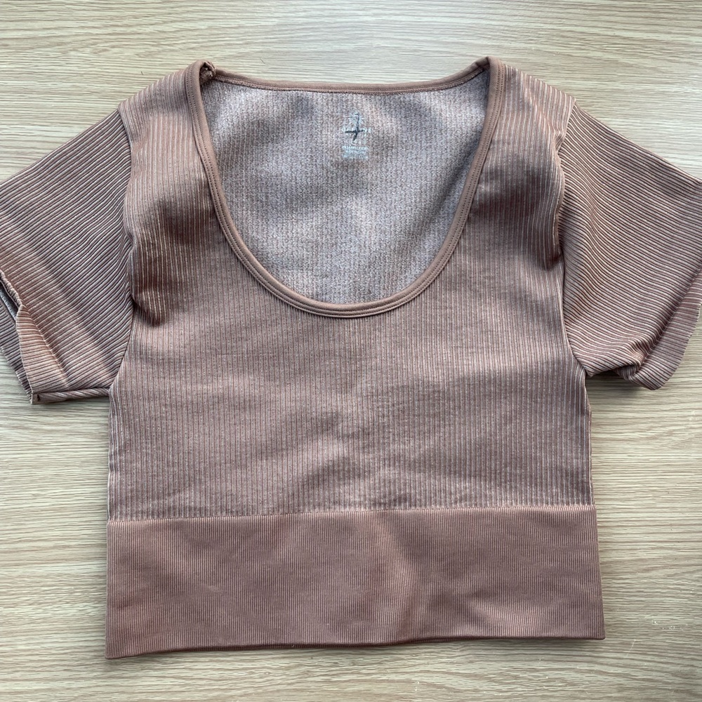 Aerie OFFLINE Bodycon Crop Top Size L